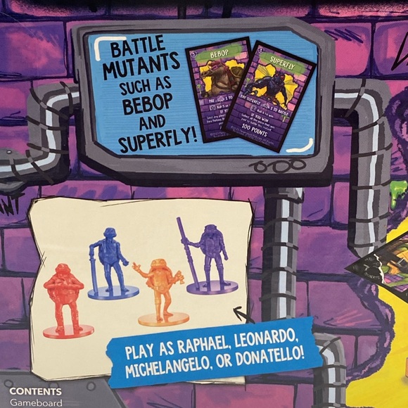 TEENAGE MUTANT NINJA TURTLES MONOPOLY - Picture 8 of 16